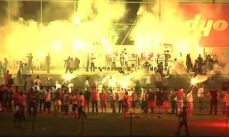 Видео с открытой тренировки «Каршияки»