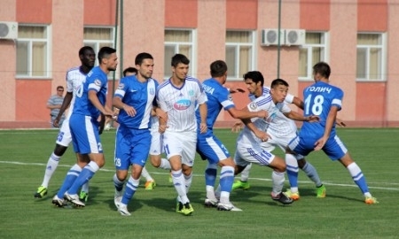 Фоторепортаж с товарищеского матча «Ордабасы» — «Тараз» 1:1