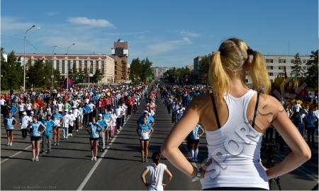 Общегородская утренняя зарядка прошла в Павлодаре