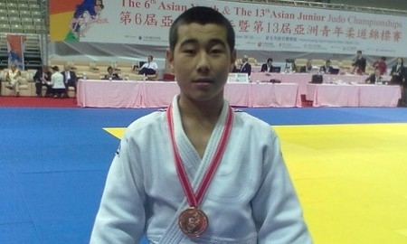 Дзюдоист Бауыржан Жауынтаев завоевал «золото» юношеских игр в Нанкине