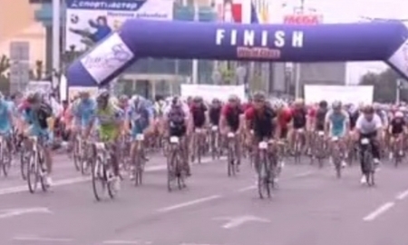 Первый профессиональный велопробег среди любителей прошел в Алматы