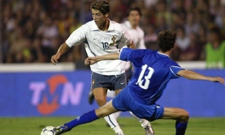 11 лет назад Роналду дебютировал за сборную Португалии в матче с Казахстаном