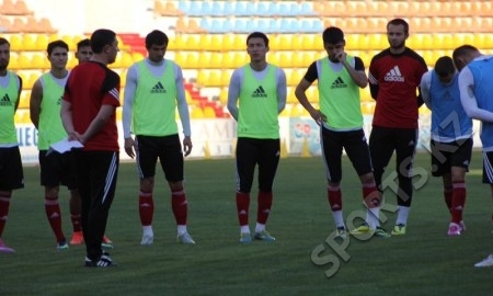 Фоторепортаж с предыгровой тренировки «Актобе»