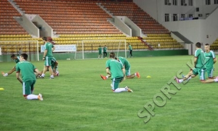 Фоторепортаж с предыгровой тренировки «Легии»
