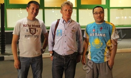 Фоторепортаж со встречи велокоманды «Астана»