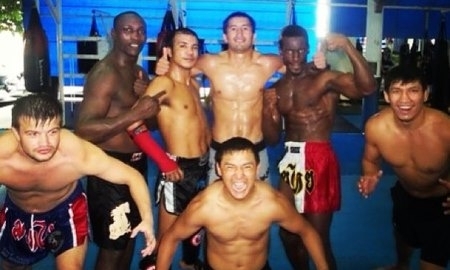 Видео тренировки Армана Оспанова