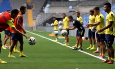 Видео с тренировки «Вильярреала» в Астане