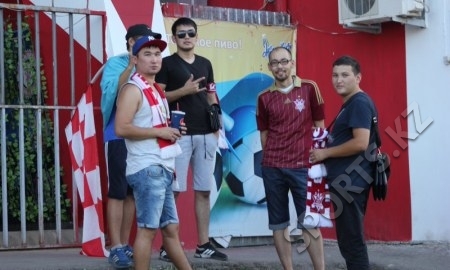 Фоторепортаж с матча Лиги Европы «Актобе» — «Легия» 0:1