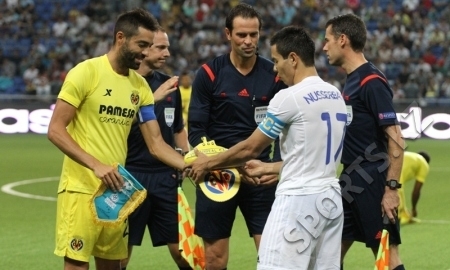 <strong>«Астана» после первого тайма уступает «Вильярреалу»</strong>