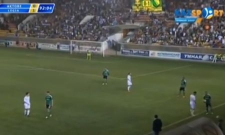 Видеообзор матча Лиги Европы «Актобе» — «Легия» 0:1