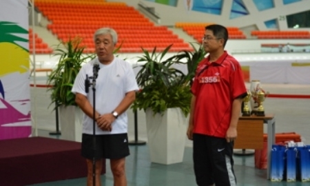 Ерлан Идрисов обыграл Посла КНР в настольный теннис