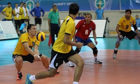 Казахстанские волейболисты победили китайцев в четвертьфинале Кубка Азии
