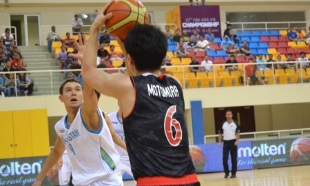 Казахстанские баскетболисты проиграли Японии на чемпионате Азии