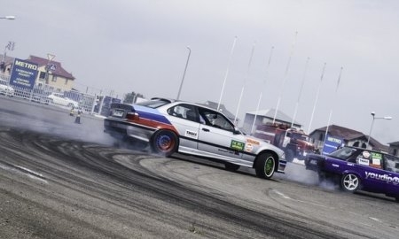 Фоторепортаж с третьего этап Кубка РК по дрифту