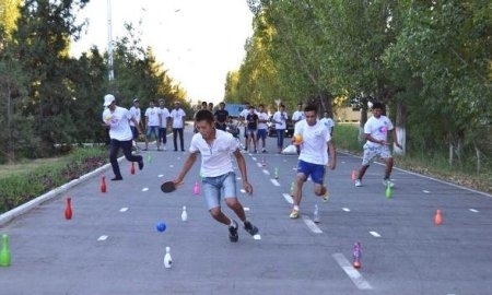 В Кызылорде прошли «Веселые старты»