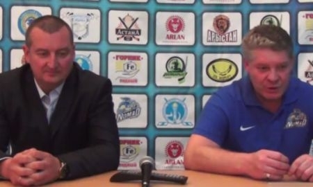 Видео послематчевой пресс-конференции игры Кубка РК «Арыстан» — «Номад» 4:3