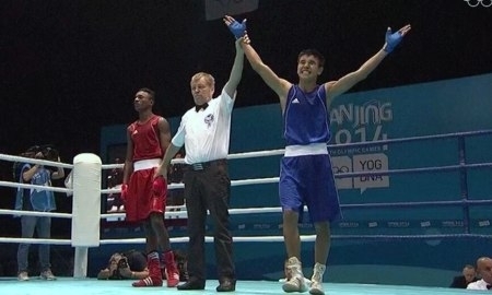 <strong>Аблайхан Жусупов завоевал золото Олимпиады в Нанкине</strong>