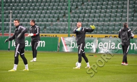  Фоторепортаж с предыгровой тренировки «Актобе» в Варшаве