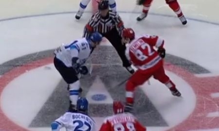 Видеообзор матча турнира «Каменный цветок» «Автомобилист» — «Барыс» 1:2 О.Т