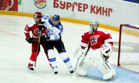 Фоторепортаж с матча турнира «Каменный цветок» «Автомобилист» — «Барыс» 1:2 О.Т