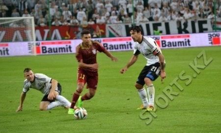 Статистика матча Лиги Европы «Легия» — «Актобе» 2:0