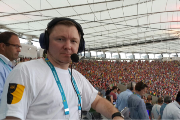 Павел Цыбулин: «Впервые в истории казахстанского телевидения чемпионат Мира по футболу комментировался с места события»