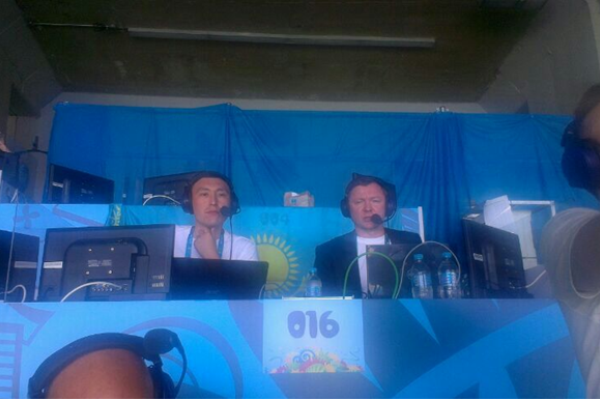 Павел Цыбулин: «Впервые в истории казахстанского телевидения чемпионат Мира по футболу комментировался с места события»