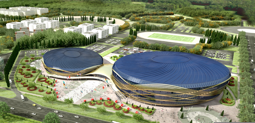 Начато строительство главного спортивного сооружения Универсиады 2017