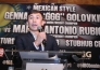 Фоторепортаж с пресс-конференции боя Головкин — Рубио