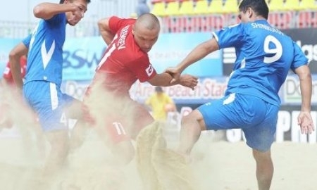 Казахстан сыграет с Россией в отборе ЧМ по пляжному футболу из-за отказа Грузии