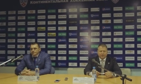 Видео послематчевой пресс-конференции игры КХЛ «Барыс» — «Салават Юлаев» 5:4