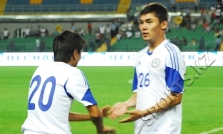 Стартовые составы сборных Казахстана и Кыргызстана