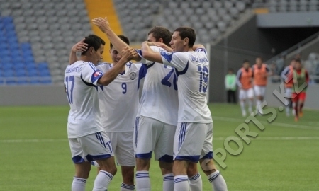 Казахстан — Кыргызстан 7:1. Размялись на «семерку»