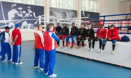 Фоторепортаж с тренировки «Cuba Domadores» в Астане