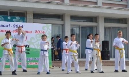 В Петропавловске прошел ряд мероприятий, посвященных Олимпийскому дню