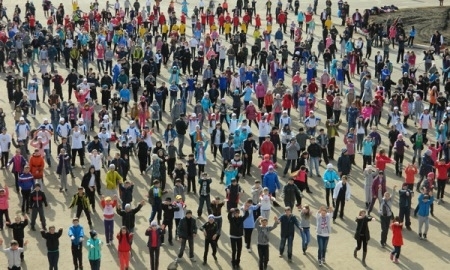 Около 2 тысяч актюбинцев приняли участие в фестивале здоровья