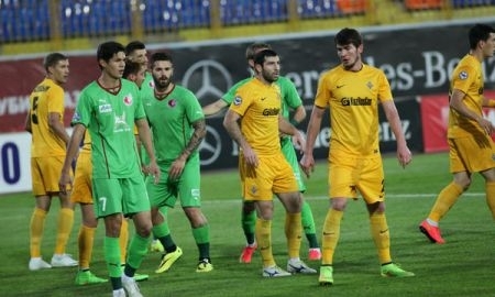 Фоторепортаж с товарищеского матча «Рубин» — «Кайрат» 1:2