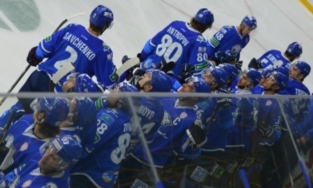 Фоторепортаж с матча КХЛ «Барыс» — «Амур» 3:2 Б