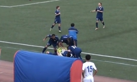 Видеообзор матча Первой лиги «Кызыл-Жар СК» — «Лашын» 1:0