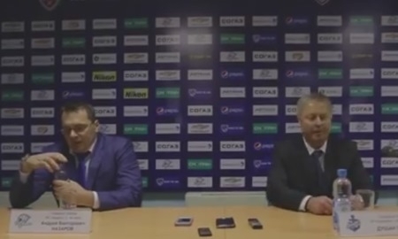 Видео послематчевой пресс-конференции игры КХЛ «Барыс» — «Адмирал» 4:0
