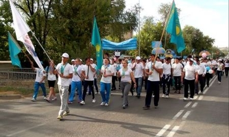 Около 5000 шымкентцев приняли участие в фестивале здоровья