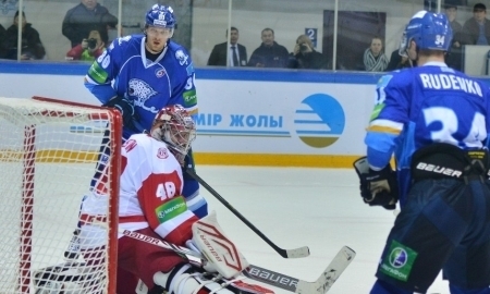 Инфографика к матчу КХЛ «Барыс» — «Витязь»