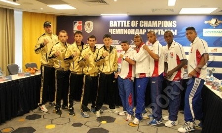 Боксеры «Astana Arlans» победили «Cuba Domadores» во второй день «Битвы чемпионов»
