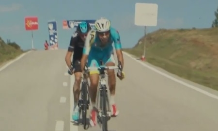 Видео победного финиша Фабио Ару на 18-м этапе «Вуэльты»