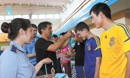 Карагандинские полицейские приняли участие в спартакиаде