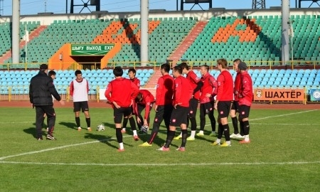 Фоторепортаж с тренировочного процесса ФК «Шахтер»