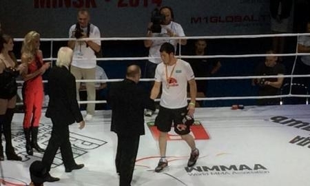 Даурен Ермеков стал обладателем «серебра» чемпионата Мира по ММА, снявшись с финала