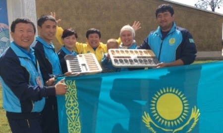 Команды Казахстана завоевали два «золота» по «тогыз кумалаку» на Играх кочевников
