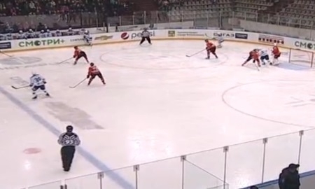 Видео шайб матча КХЛ «Металлург» Нк — «Барыс»