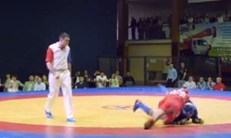 Видео боя Армана Оспанова на турнире «Битва Чемпионов»